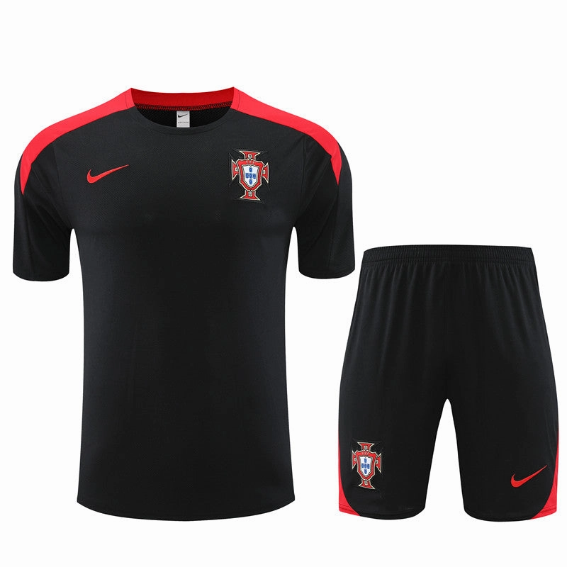 Portugal Short Sleeve Training Suit For Men T-shirt/short model venue