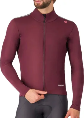 Castelli Espresso Air Mens Cycling Jacket - Red Fitted