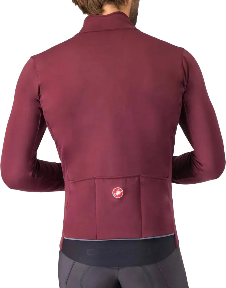 Castelli Espresso Air Mens Cycling Jacket - Red Restore runner