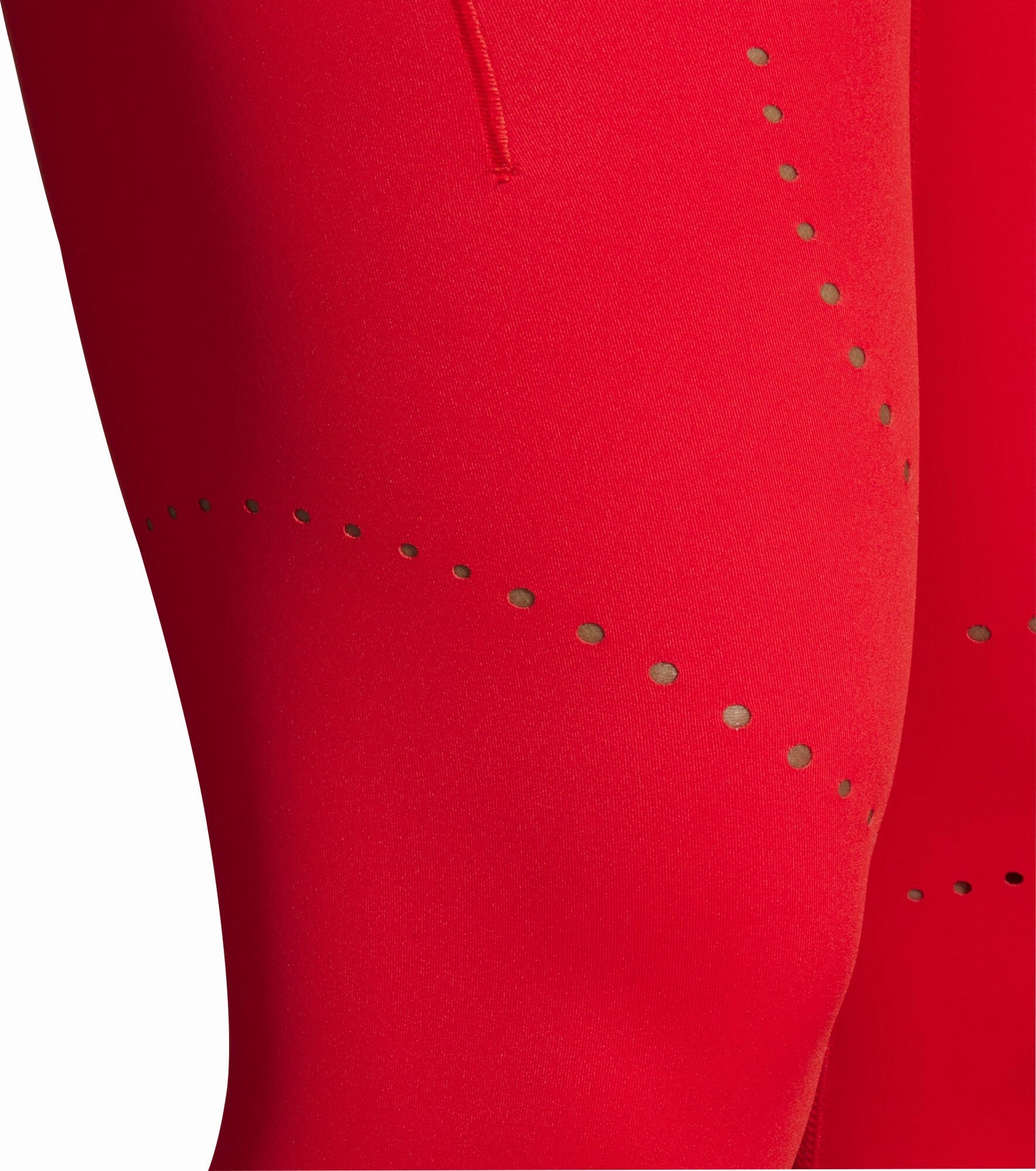 Versatile Fit simple design Brooks Method 3/4 Capri Womens Running Tights - Red