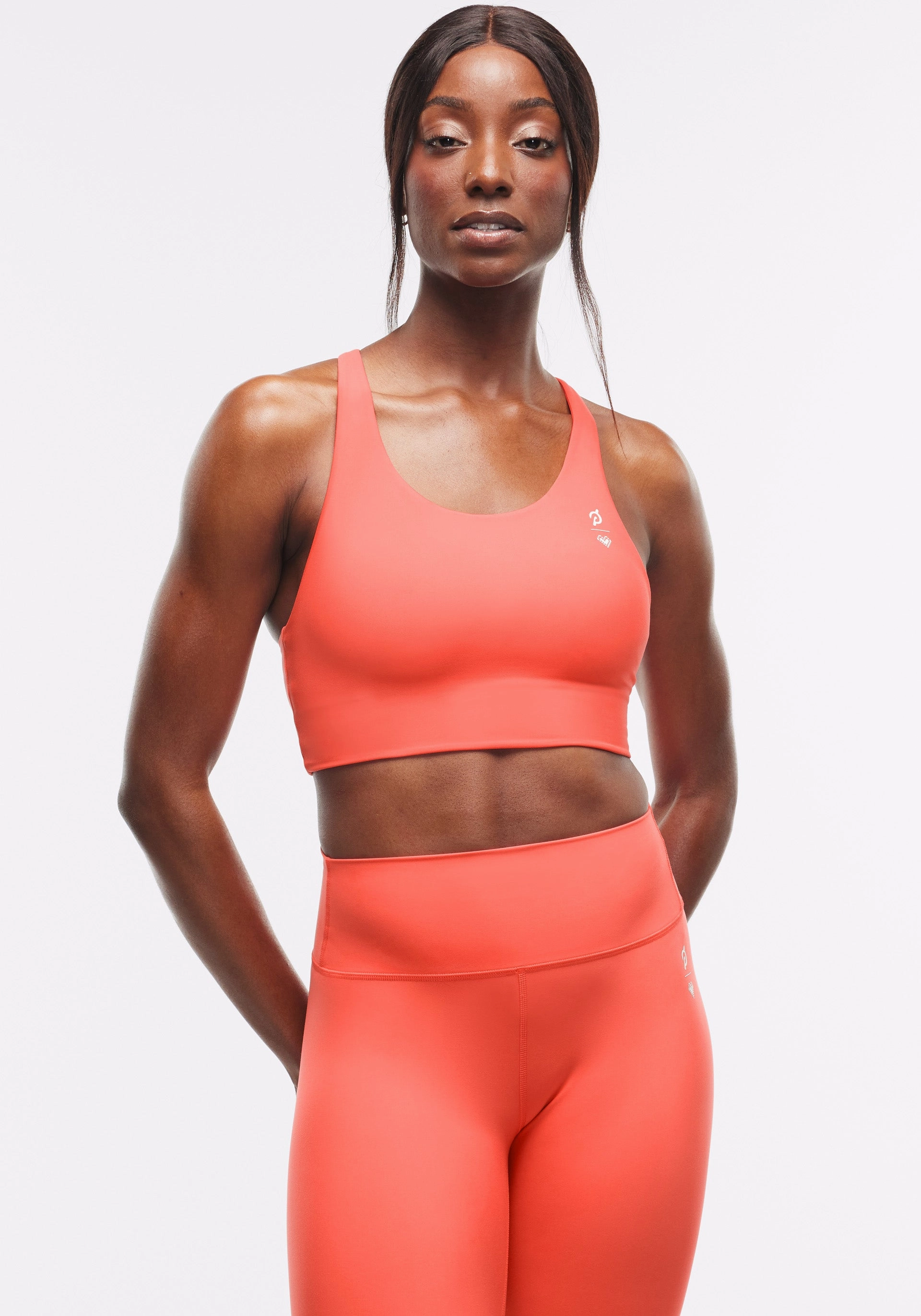 Soft Modal Abrasion Resistant Fabric Cadent Longline Racerback Bra