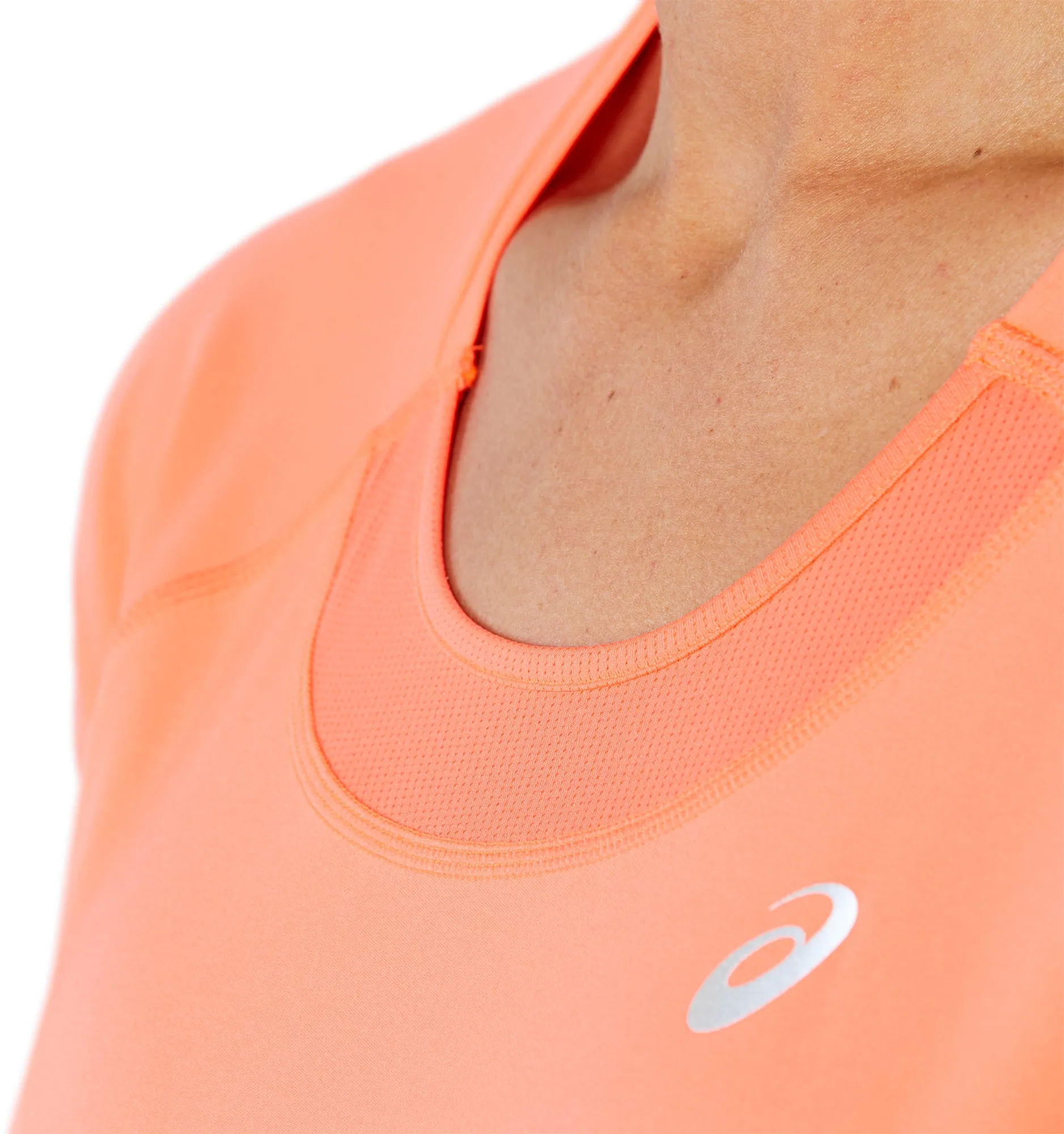 Stylish Comfort Comfortable and stylish Asics Cap Short Sleeve Womens Running Top - Orange