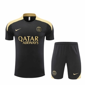 PSG Short Sleeve Training Suit For Men T-shirt/short Biodegradable Fiber Blends HighVisibilityTrims