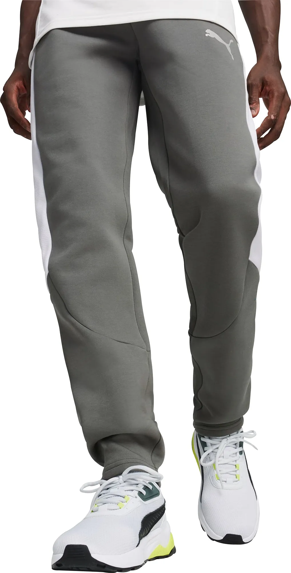 Fashion Comfort Wear Puma EvoStripe Mens Training Joggers - Grey