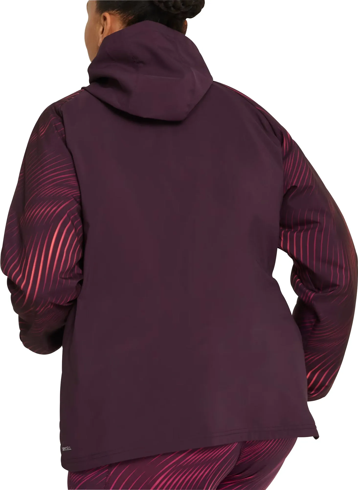 Puma Favourite Velocity Woven Womens Running Jacket - Purple V-Neck