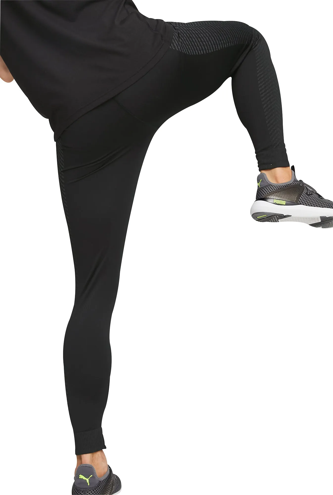 Breathable back panel Puma FormKnit Seamless Mens Training Joggers - Black