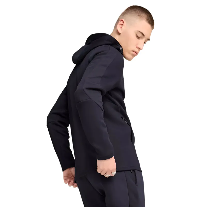 Puma Mens Evostripe Full-Zip Hoodie Layered Hood Design Eland like