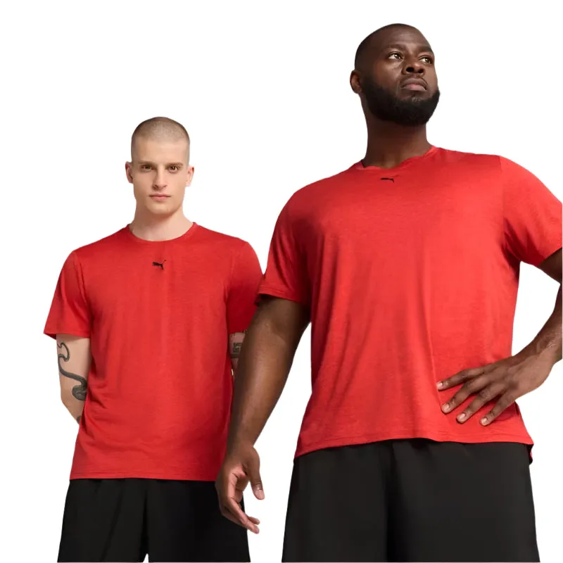 Cozy And Stylish PUMA Mens TAD Essentials Heather Cat Tee