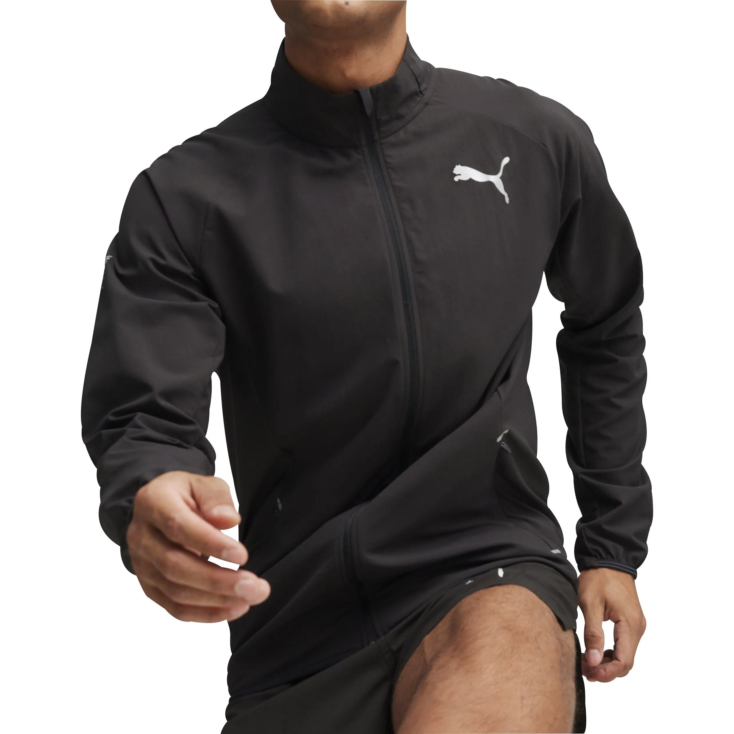 Puma Run Elite Ultraweave Mens Running Jacket - Black Collectible