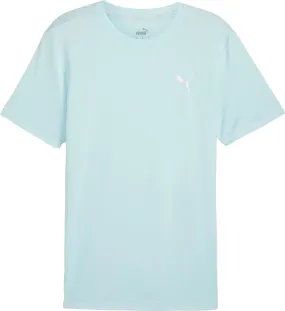 Puma Run Favourite Heather Short Sleeve Mens Running Top - Blue EcoFriendlyMaterial