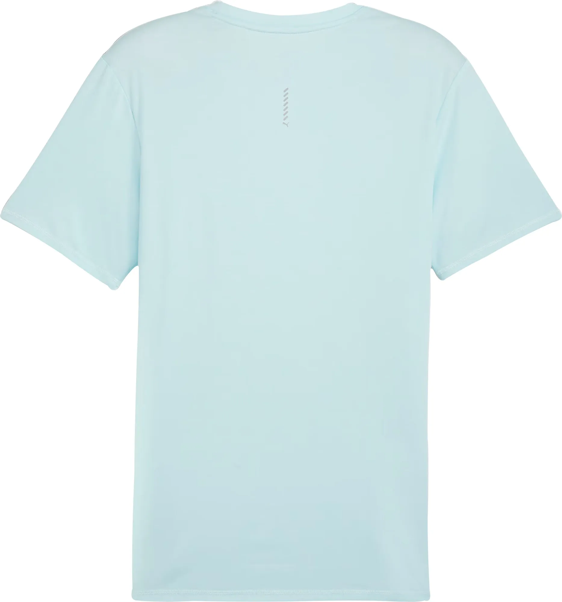 Chic Cut City Fashion Puma Run Favourite Heather Short Sleeve Mens Running Top - Blue