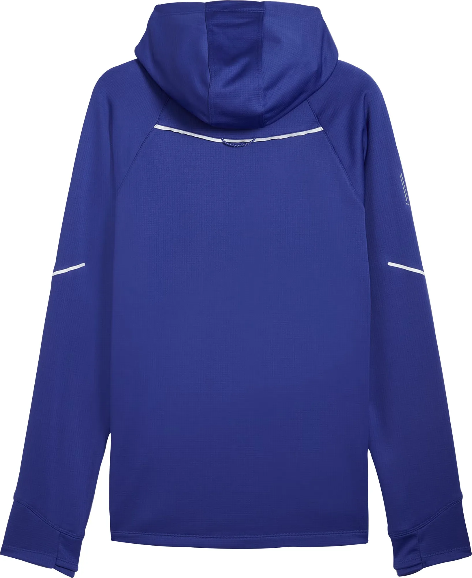 Puma Run Grid Fleece Mens Running Hoody - Blue Impala like fuzzy texture