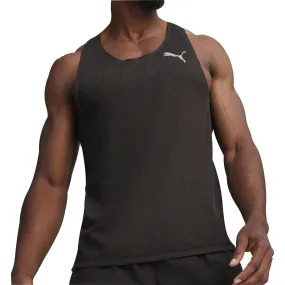 Puma Run Ultraspun Mens Running Vest - Black Deployment - easy