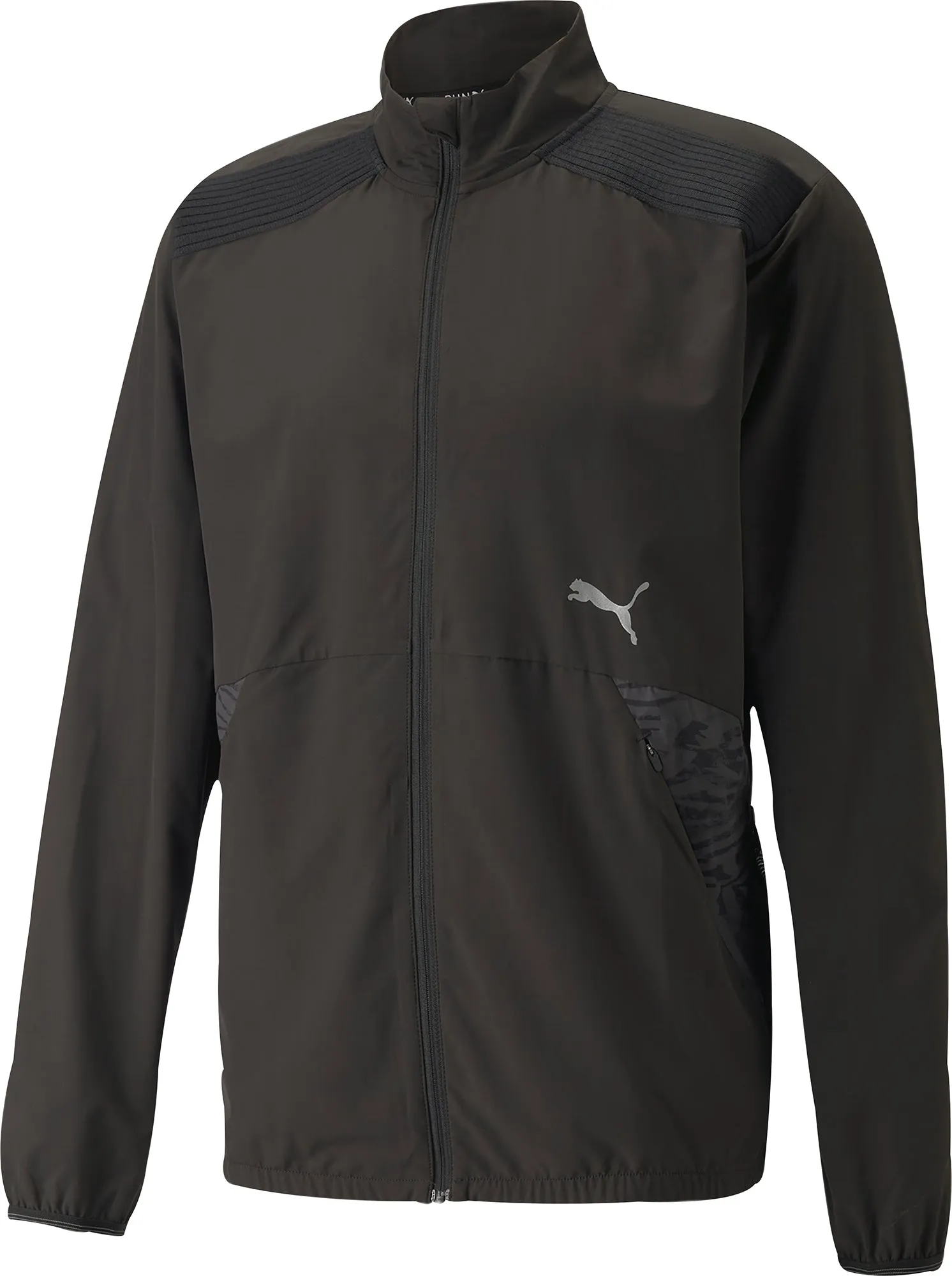 Puma Ultraweave S FSTR Mens Running Jacket - Black Tear Resistant