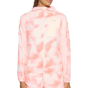 Puma Ultraweave Womens Running Jacket - Pink Bright Tones Adventure Look