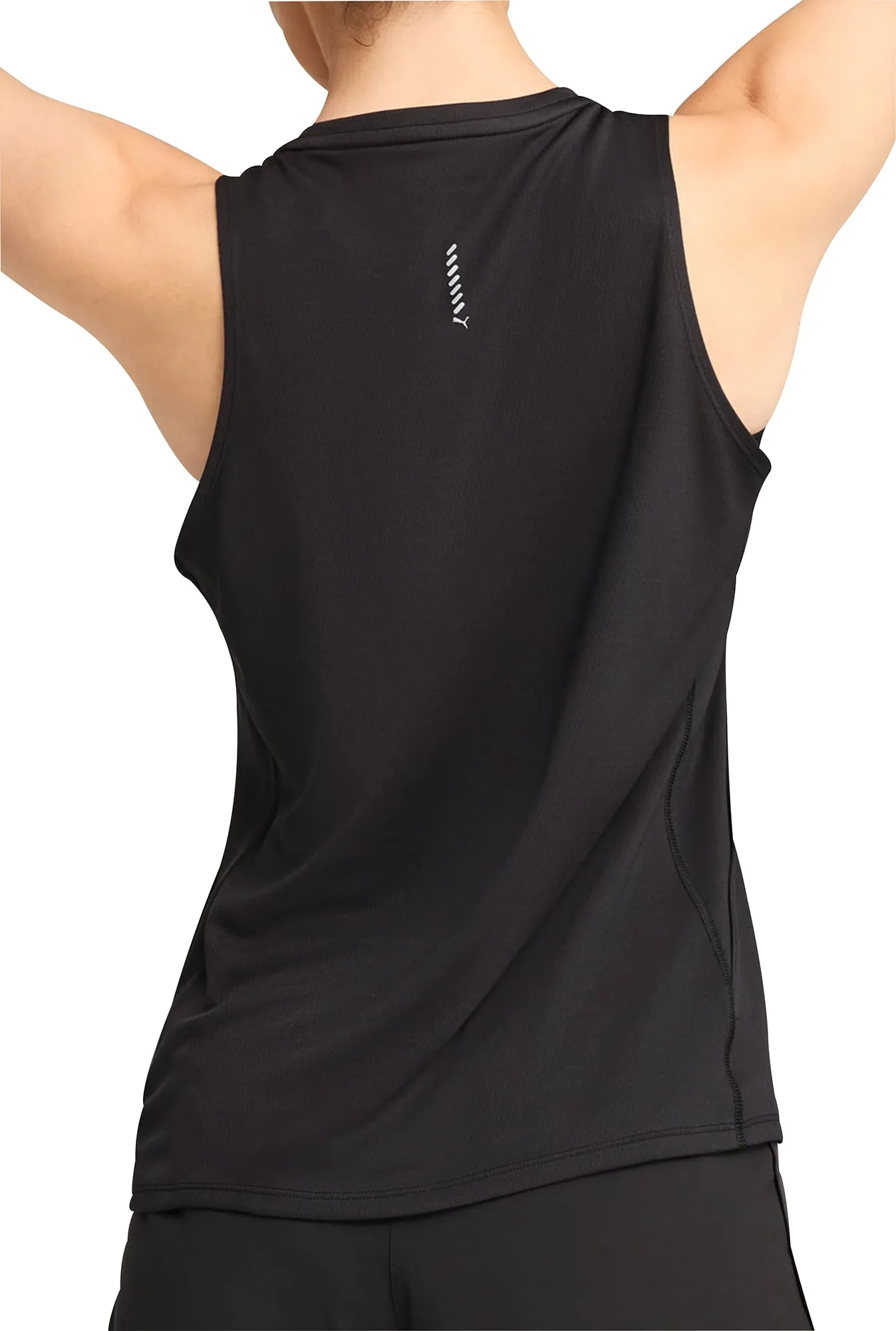 Trendy Comfort Wear Puma Velocity Womens Running Vest Tank Top - Black