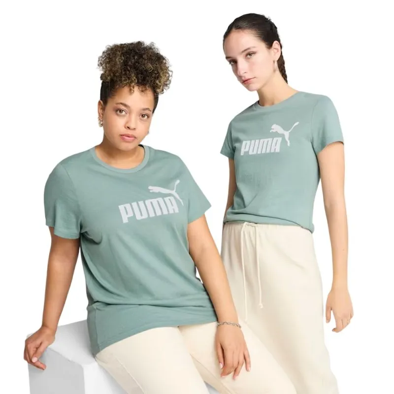Stylish Casual PUMA Womens Essentials No.1 Logo Heather Tee