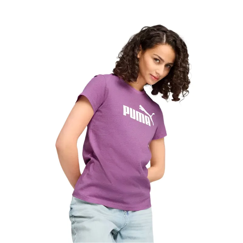 Abrasion Resistant Fabric PUMA Womens Essentials No.1 Logo Heather Tee