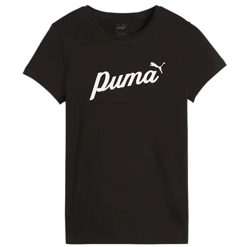 Relaxing Fit OdorResistantTechnology PUMA Womens Essentials  Script Tee