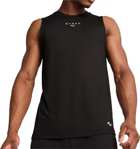NoiseReducing Material slow movement Puma X HYROX Cloudspun Mens Training Vest - Black