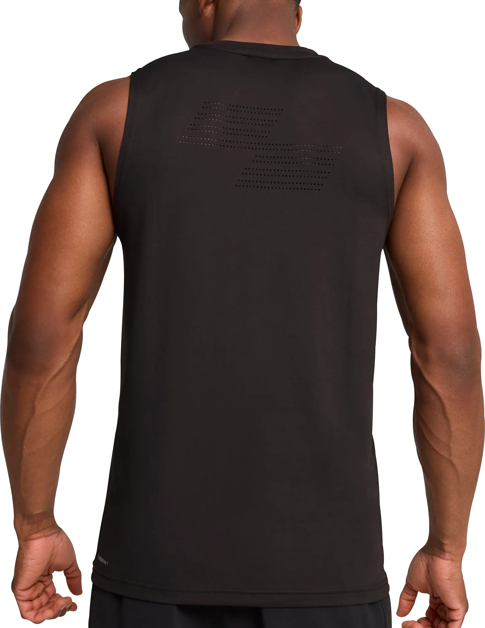 Ergonomic Seaming Puma X HYROX Cloudspun Mens Training Vest - Black