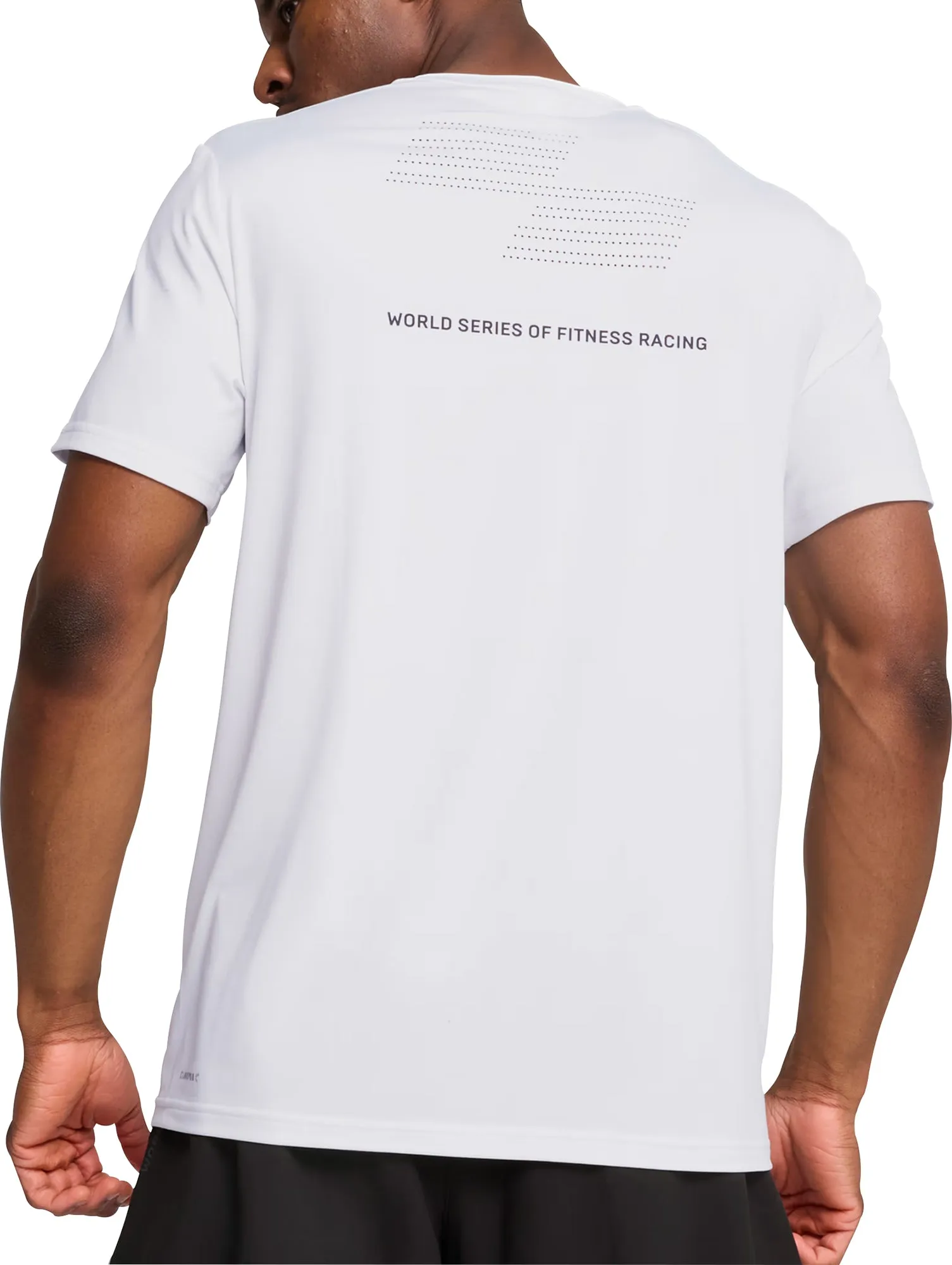 Classic Outfit Puma X HYROX Cloudspun Short Sleeve Mens Training Top - White