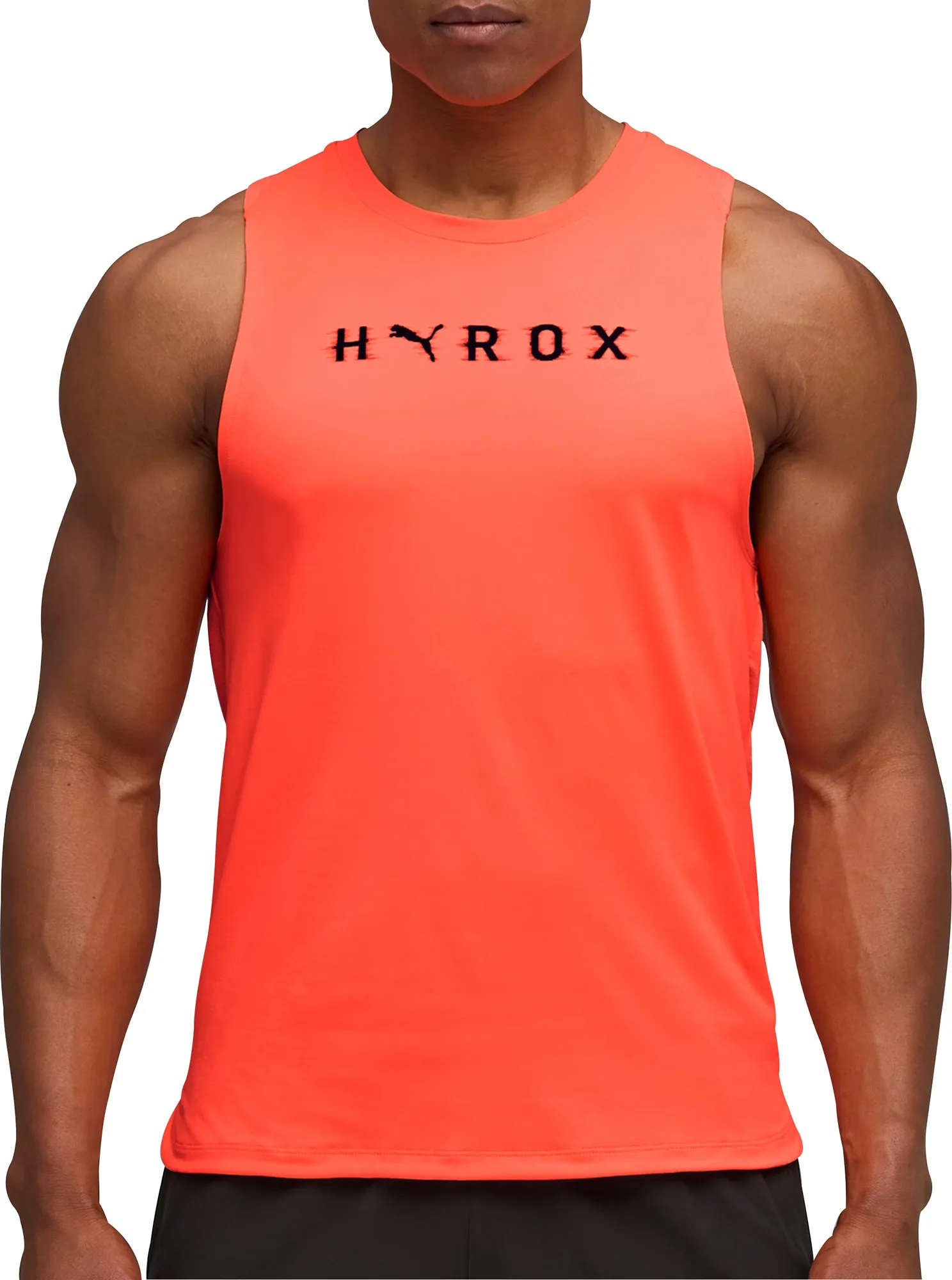 Puma X HYROX Cloudspun ThermoAdapt Mens Training Vest - Red Lightweight Wear Set In Sleeve