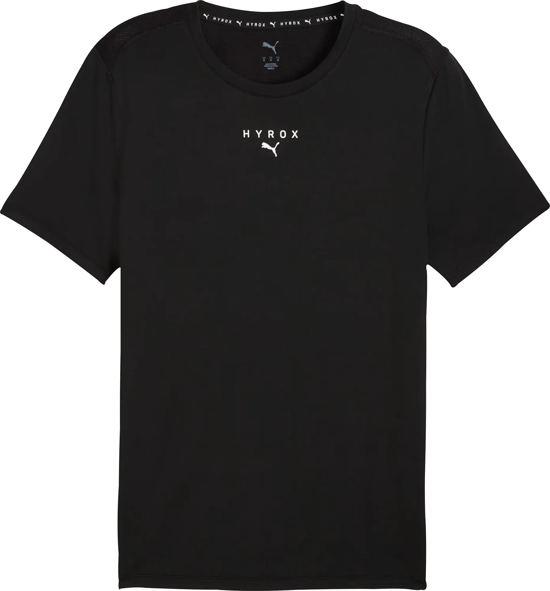 Casual Layers Puma X HYROX Cloudspun ThermoAdapt Short Sleeve Mens Training Top - Black