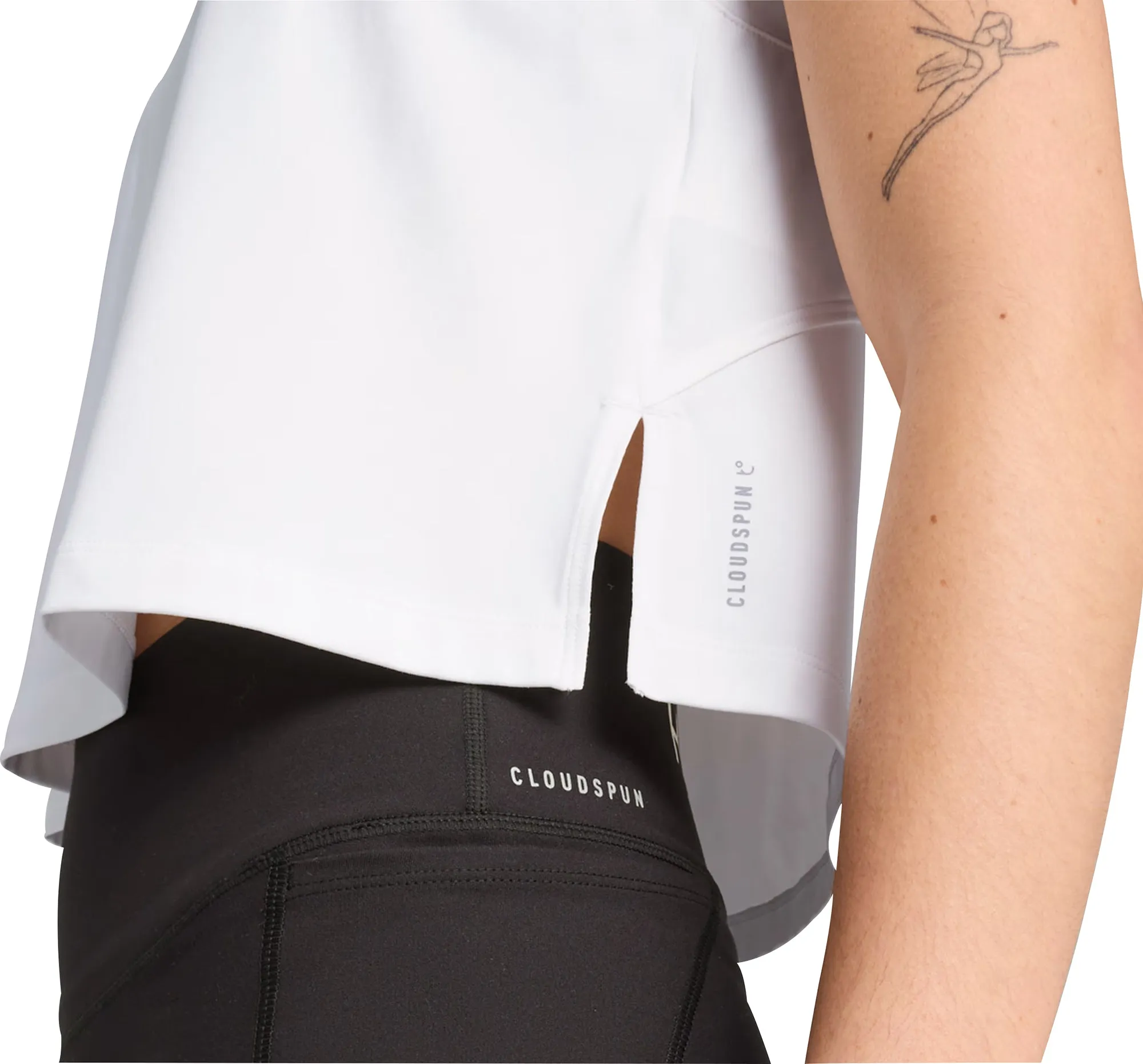 Trendy Comfort Comfy Style Puma X HYROX Cloudspun Womens Training Vest Tank Top - White