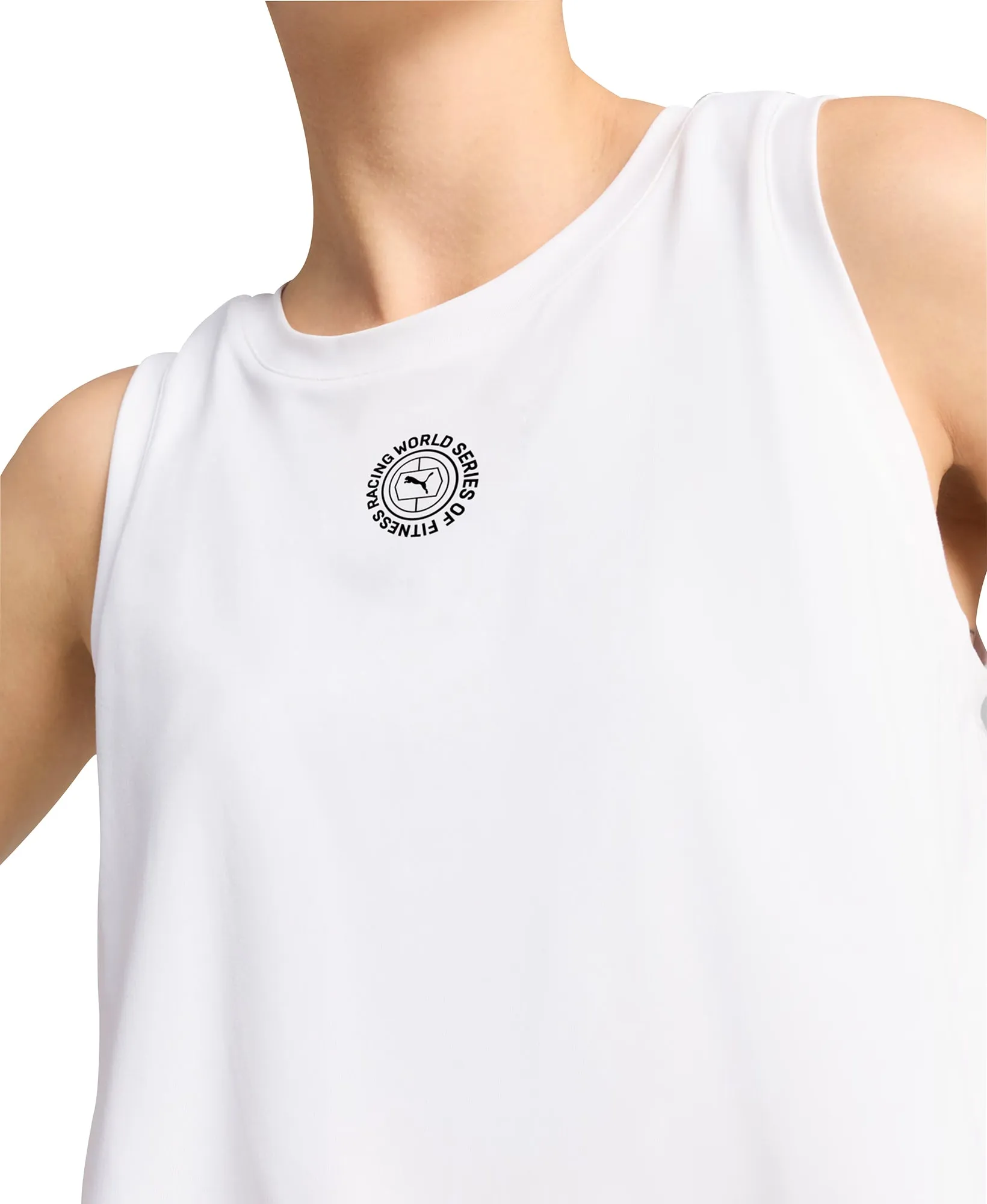 black friday Puma X HYROX Cloudspun Womens Training Vest Tank Top - White