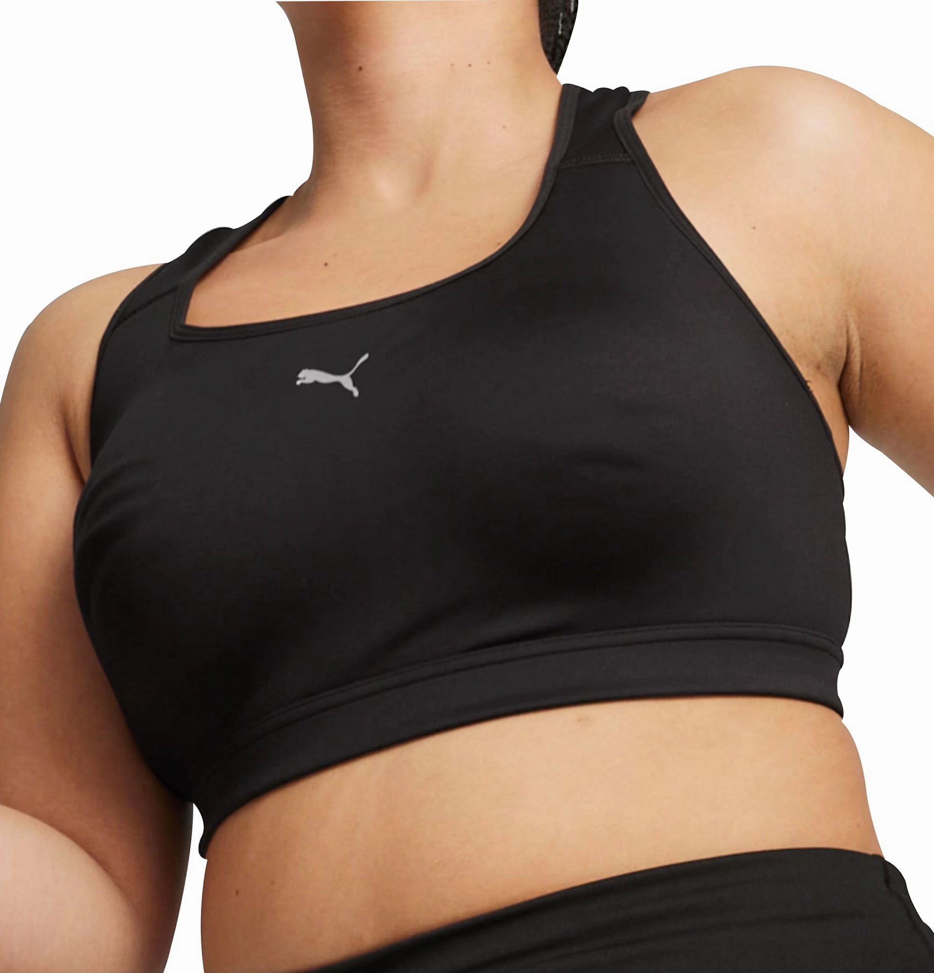 Minimalist fitness clothing Puma 4KEEPS Womens Running Sports Bra - Black