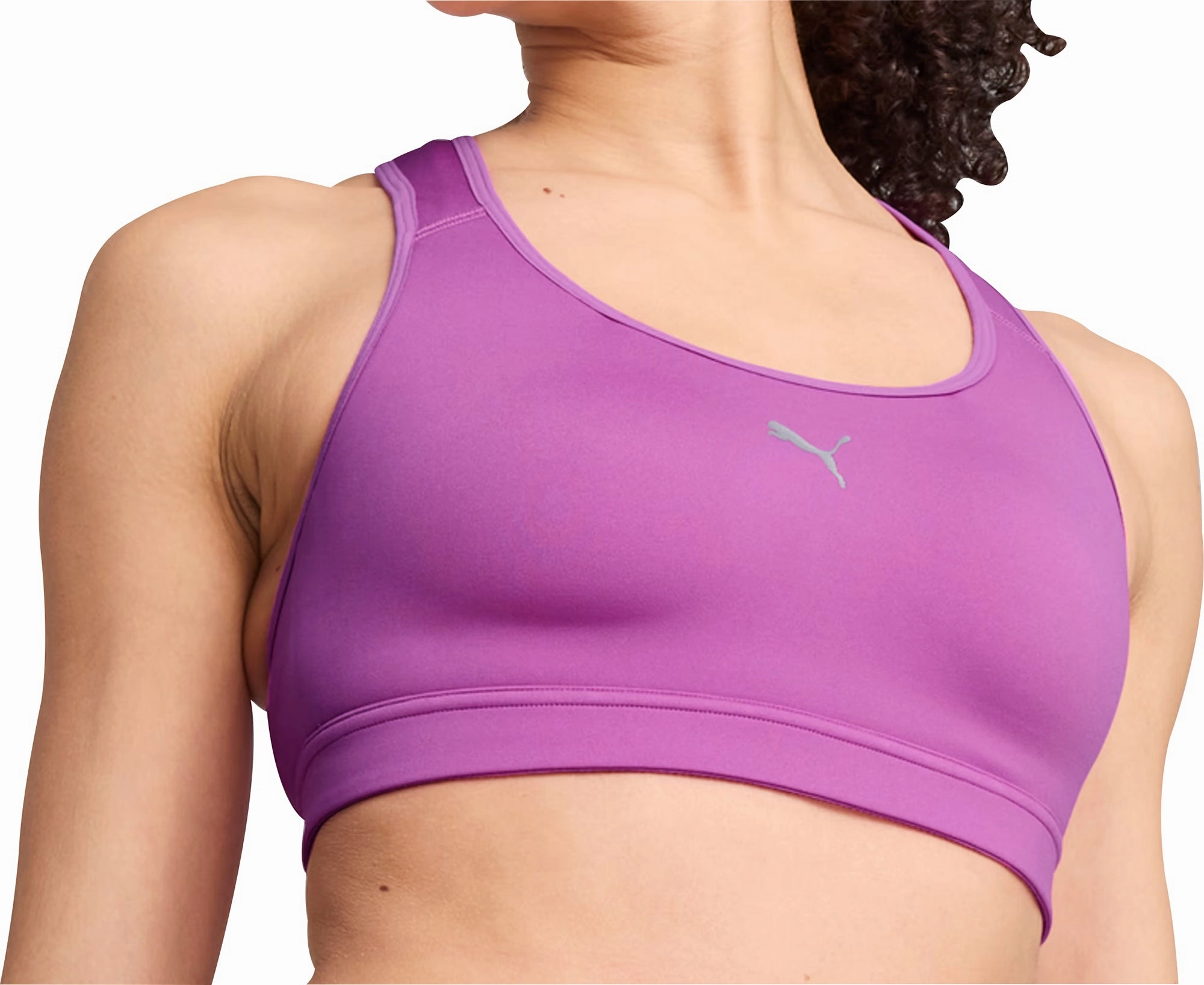 Supportive structure Durable Closure Puma 4KEEPS Womens Running Sports Bra - Purple