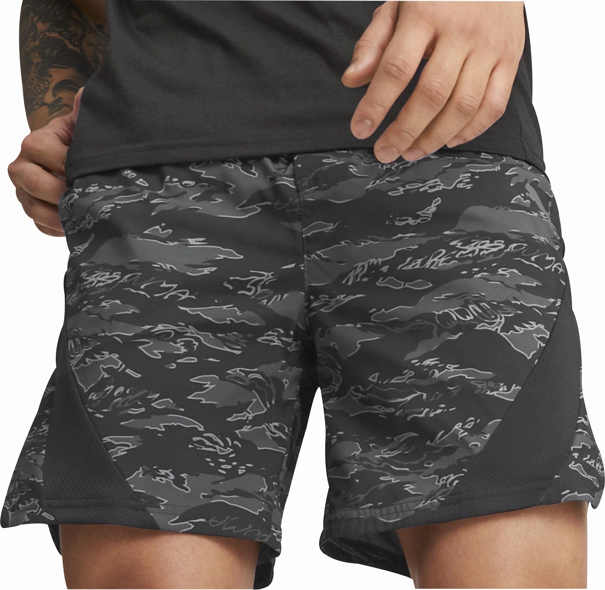 Puma Concept Woven 7 Inch Mens Training Shorts - Black Hypoallergenic Lining