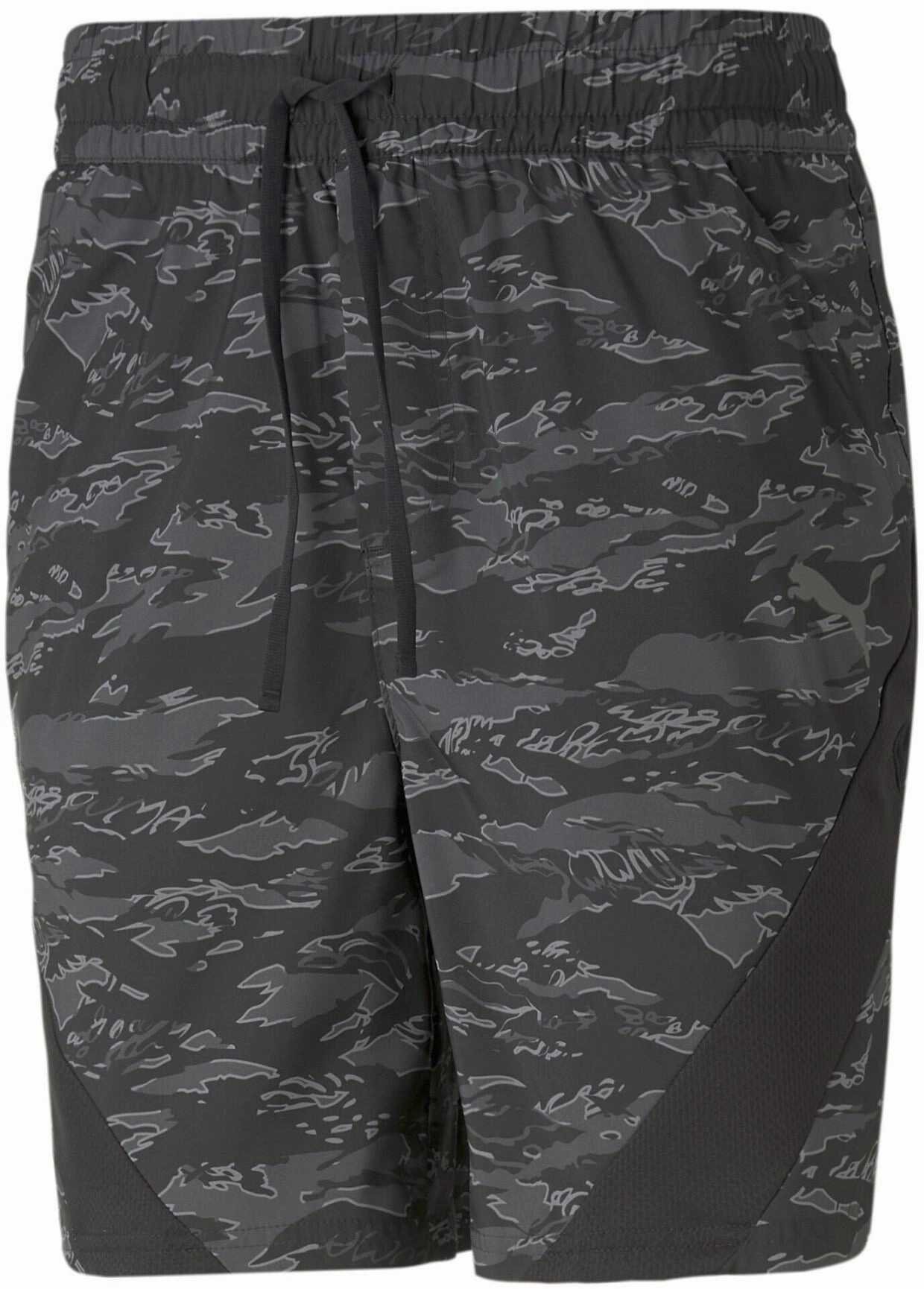 Wrinkle Resistant Material Fade Resistant Dye Puma Concept Woven 7 Inch Mens Training Shorts - Black