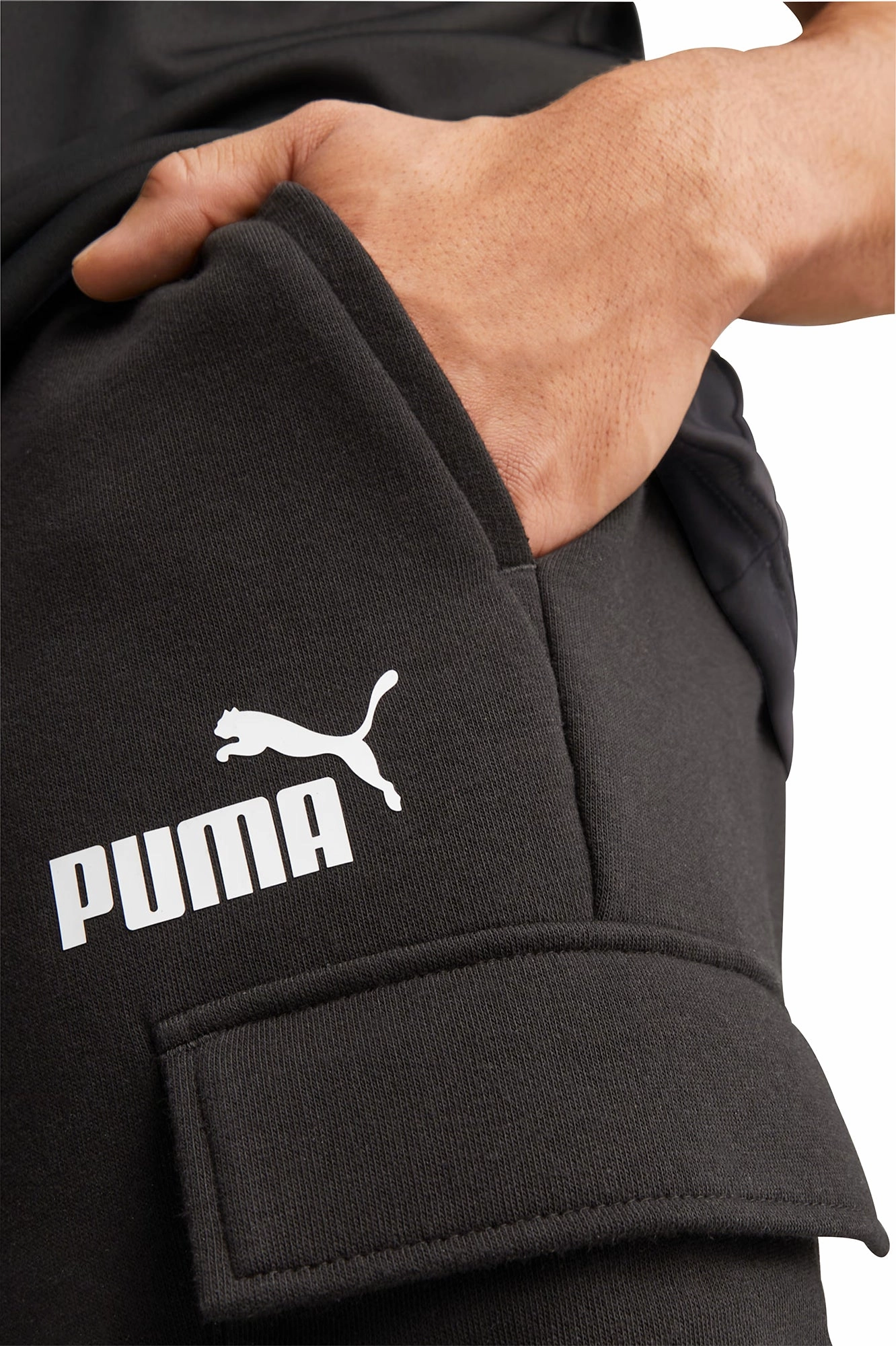 Puma Essentials Cargo Mens Shorts - Black Nylon shorts Comfort Design