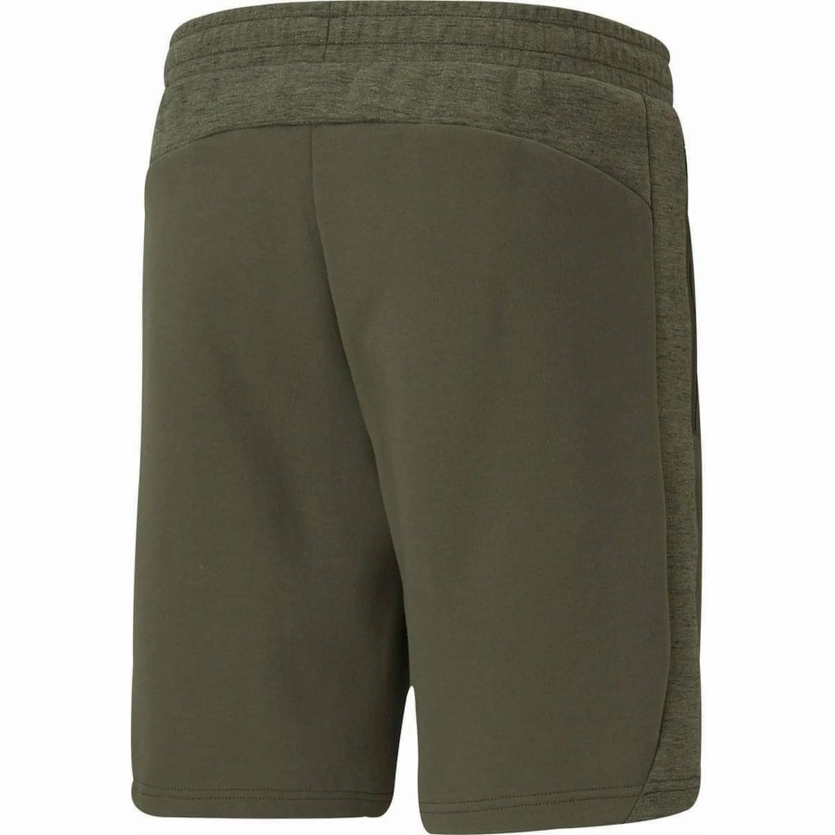 Puma EvoStripe Mens Training Shorts - Green Clean Fabric Active Fit