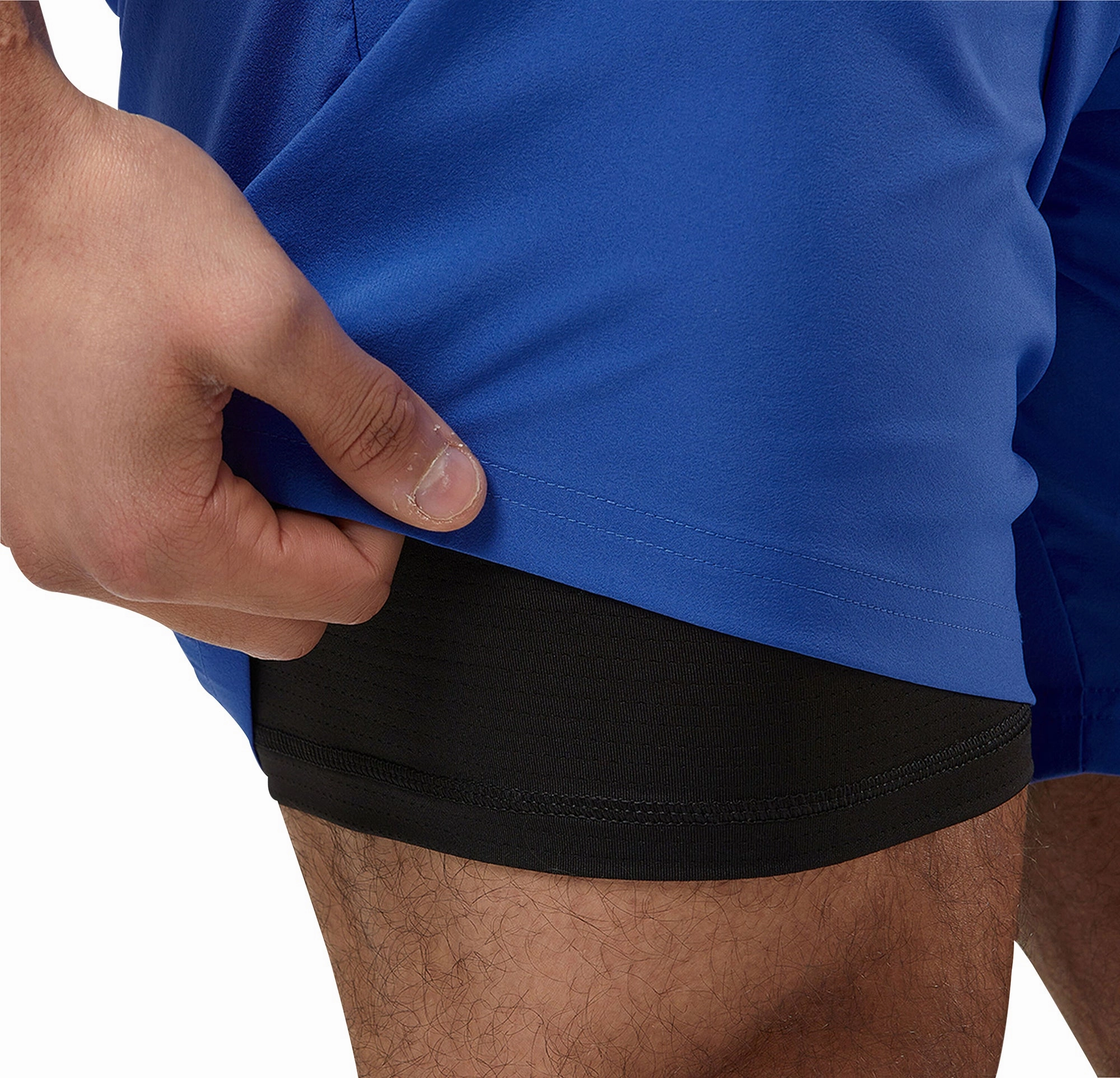 Puma Favourite 2 In 1 Mens Running Shorts - Blue Outdoor Relax hiking apparel