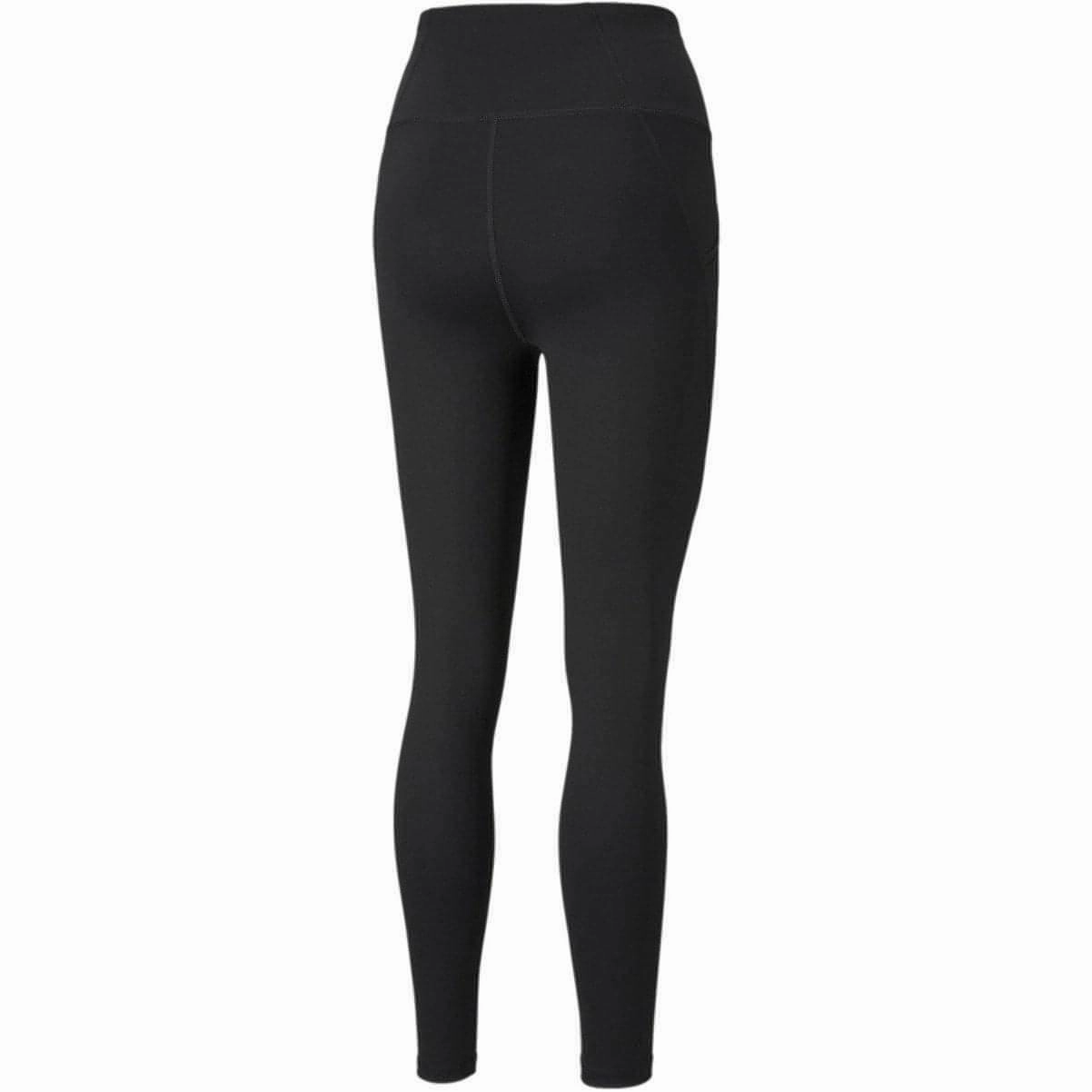 Moisture Wicking Fabric Super Flex Puma Favourite Forever High Waist Womens 7/8 Training Tights - Black