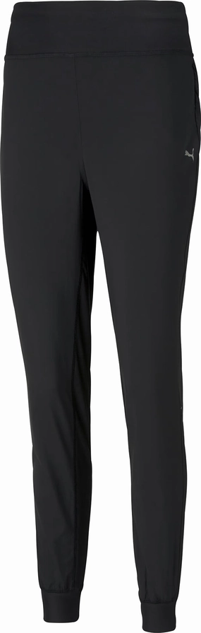 Packable Fit Puma Favourite Tapered Womens Running Track Pants - Black