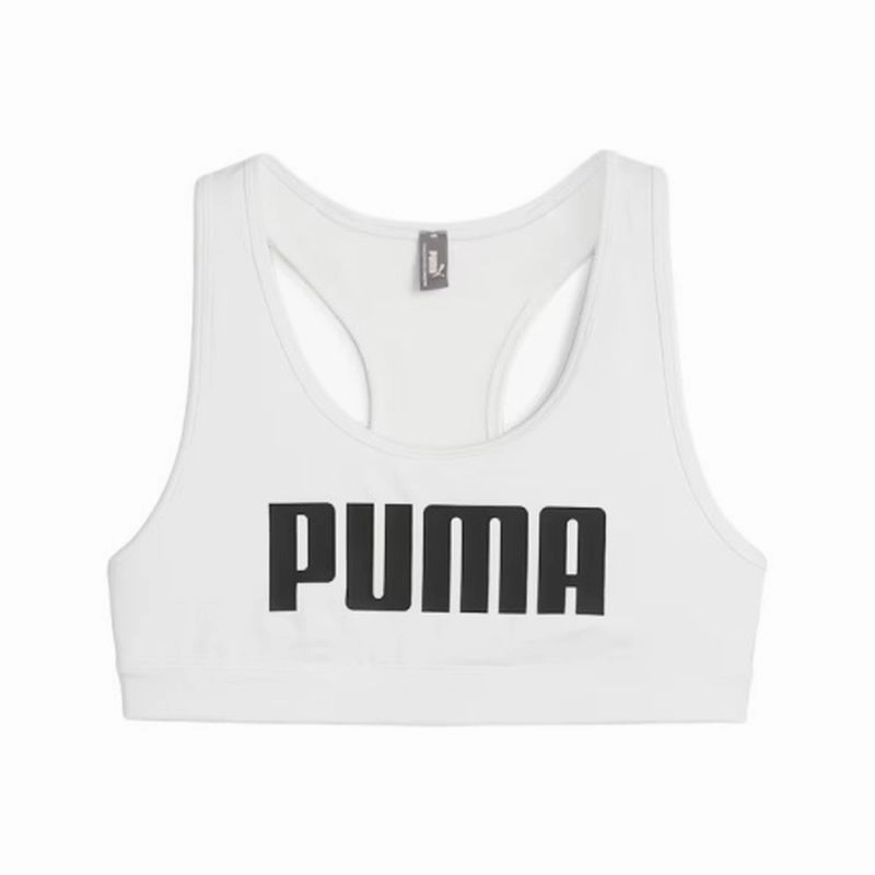 PUMA Mid Impact 4Keeps Womens Training Bra stretchy fabric Hip support