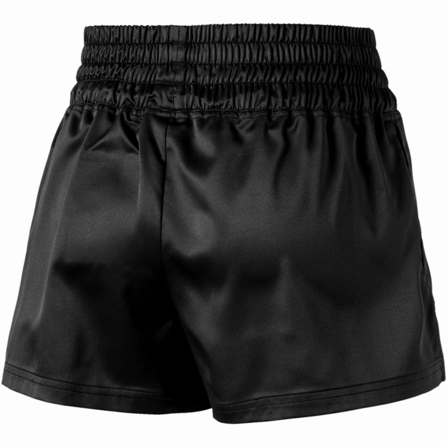 Relaxed Design Quick Change Friendly Puma On The Brink Womens Training Shorts - Black