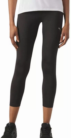 Studio Practice Eco Friendly Sporty Comfort Wear Puma Run Favourite Velocity 3/4 Capri Womens Running Tights - Black