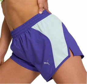 Puma Run Favourite Velocity 3 Inch Womens Running Shorts - Blue fresh start spring shorts