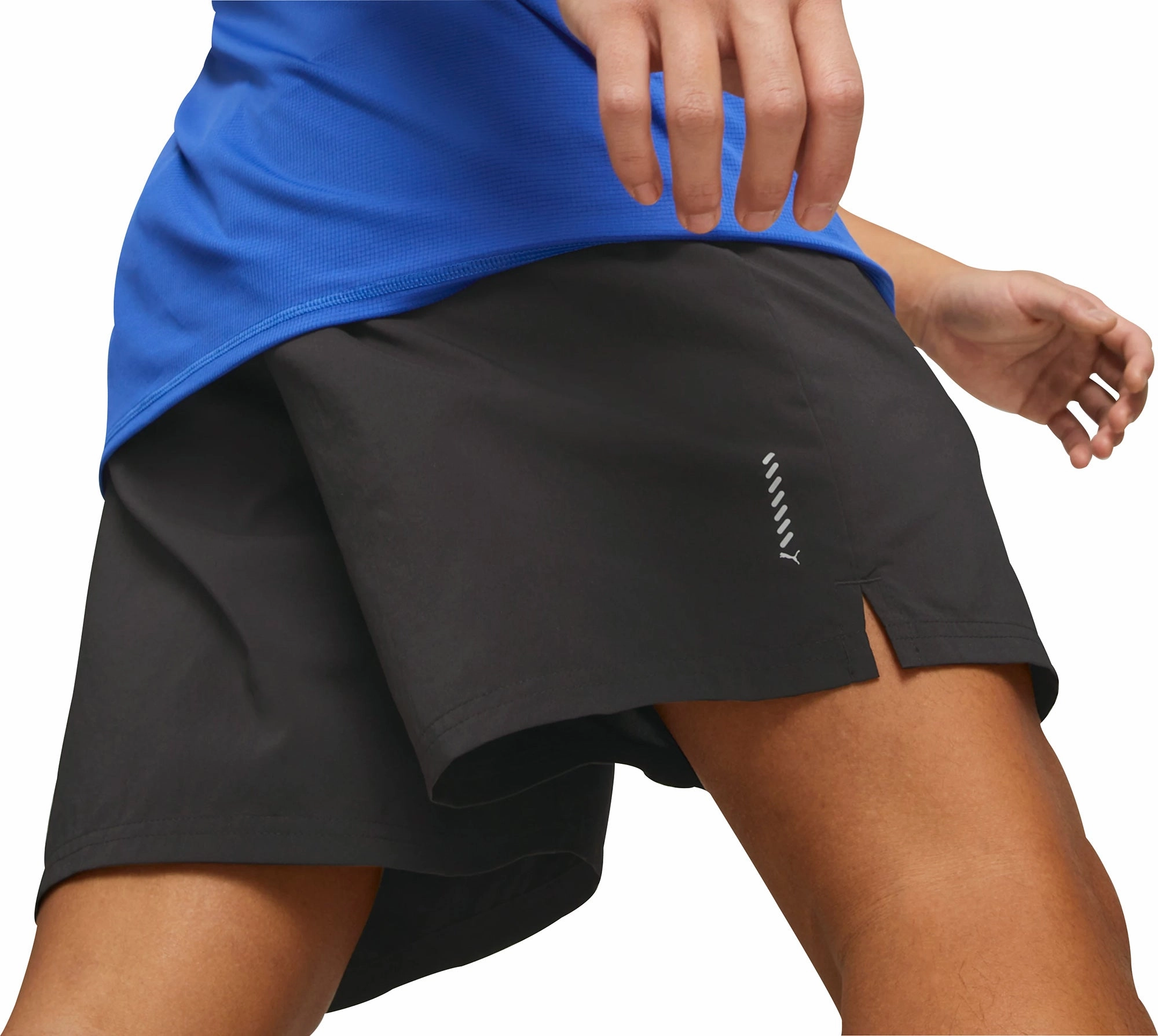 Puma Run Favourite Velocity 7 Inch Mens Running Shorts - Black Tennis wear Summer Fashion