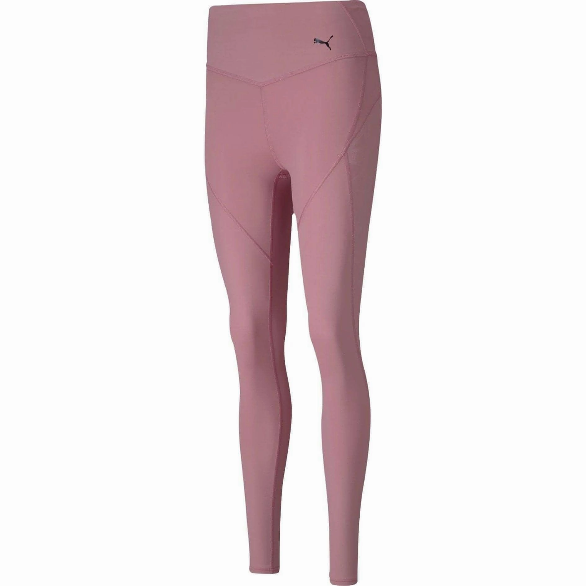 Soft Touch Summer Wear Puma Studio Porcelain Womens Long Running Tights - Pink