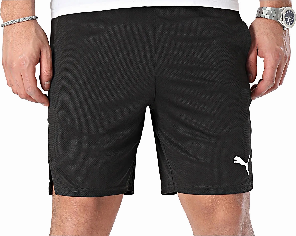 Puma Ultrabreathe Stretch 7 Inch Mens Training Shorts - Black Breezy Waist All Purpose