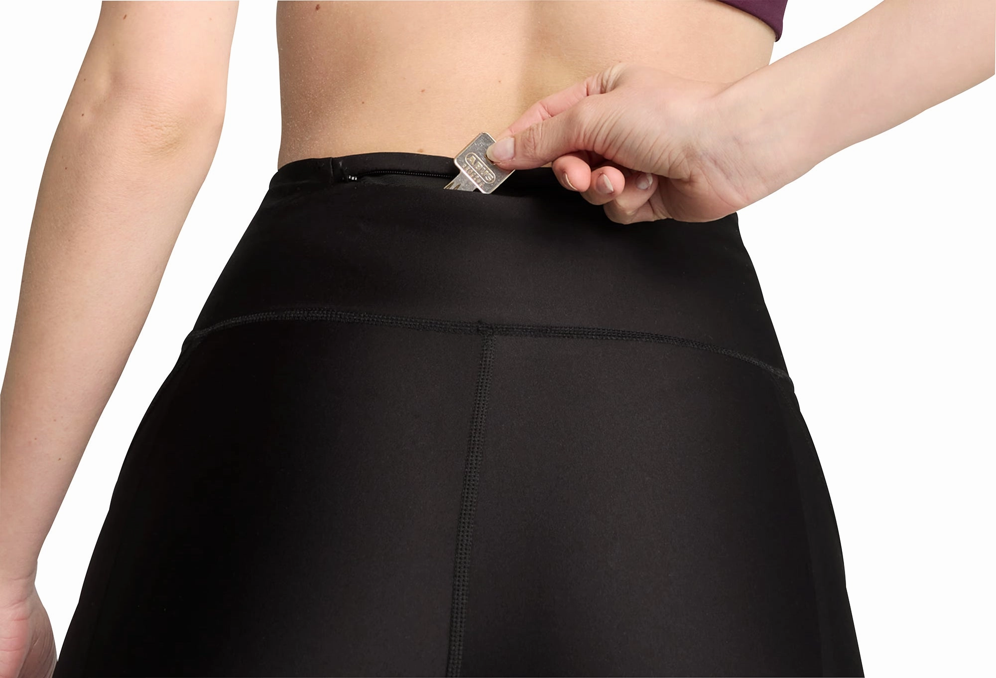 Puma UltraForm 7/8 Womens Running Tights - Black Flexible Waist Ultra Light Fitness Training