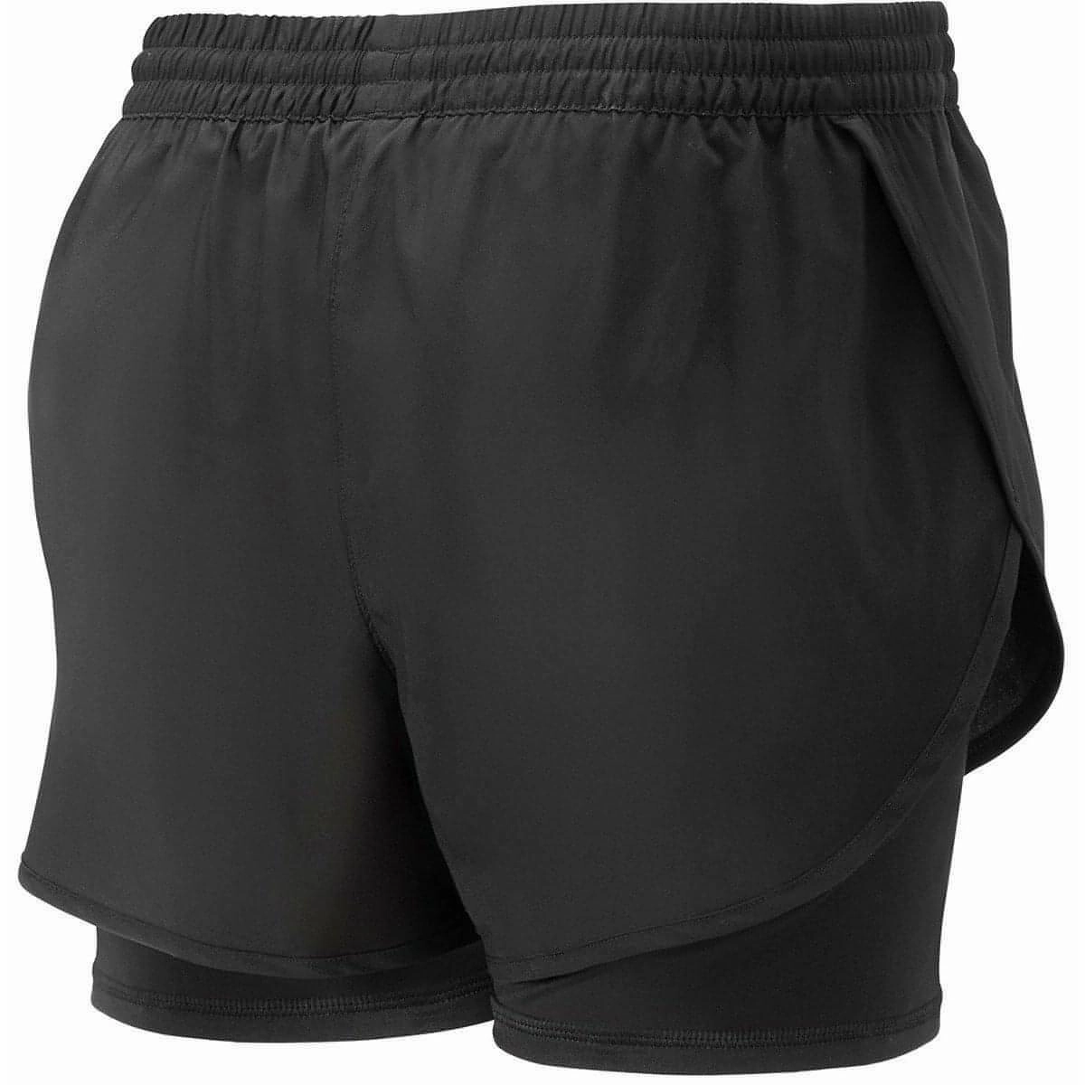 Comfort Design Puma Woven 2 In 1 Womens Running Shorts - Black