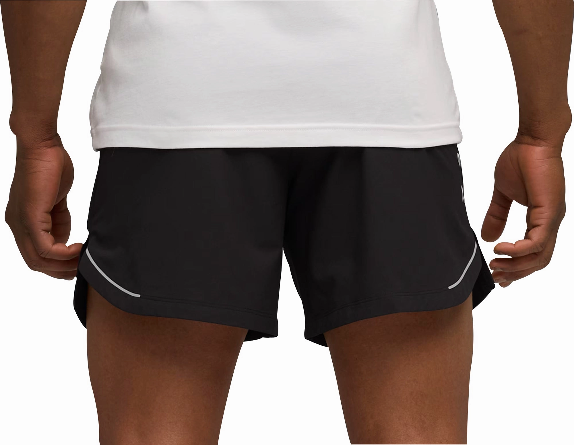 FasteningLoops Travel Wear Puma X HYROX Ultraweave 6 Inch Mens Training Shorts - Black