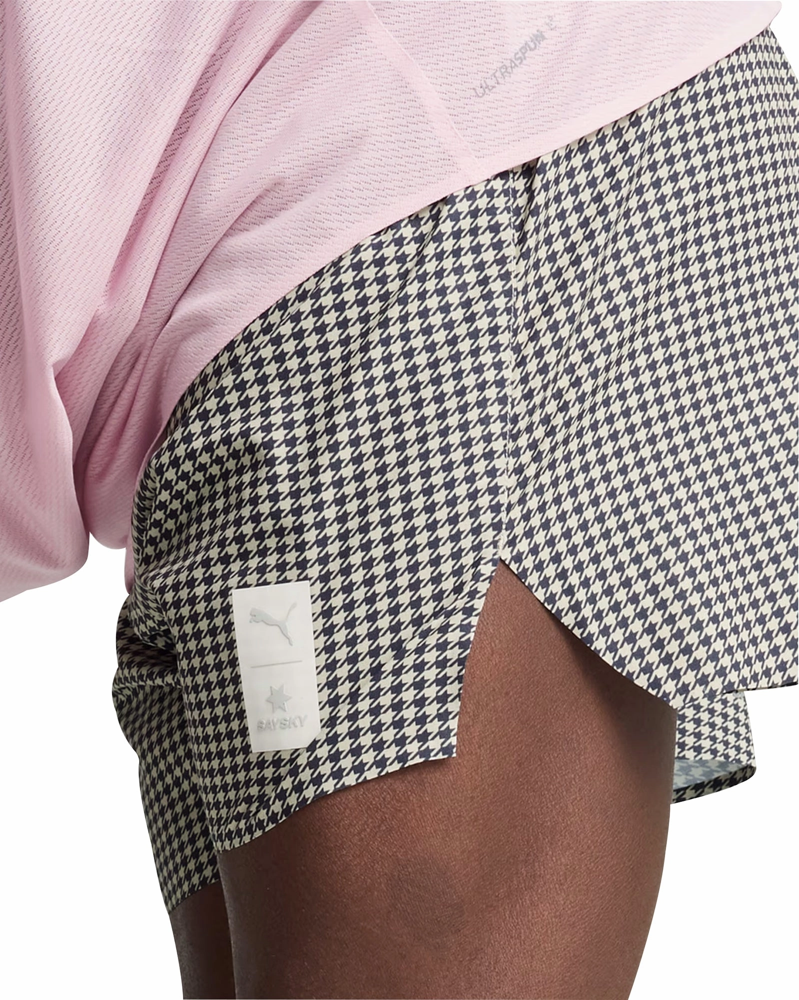 Puma X SAYSKY Mens Running Shorts - Blue Effortless Movement Tight Fit